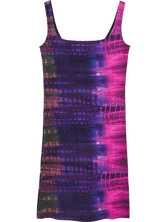Dress Καλοκαιρινό Mini Φόρεμα Μωβ