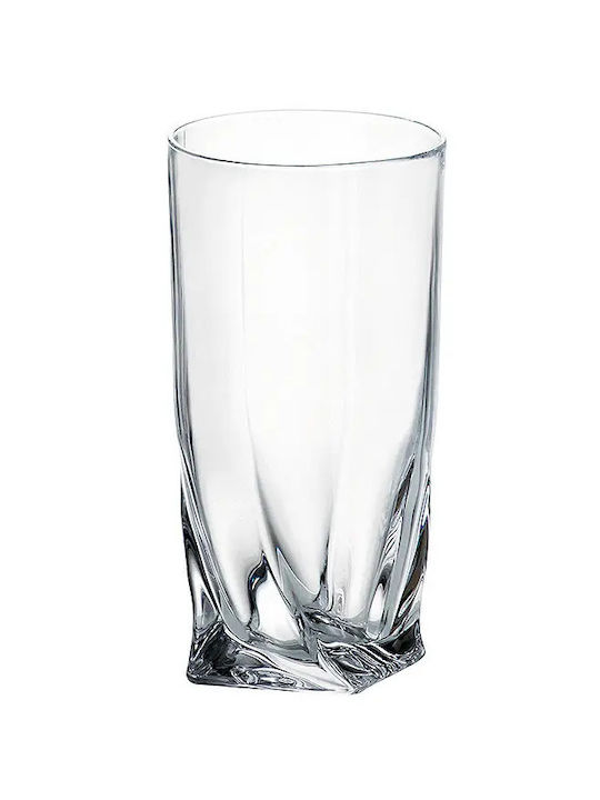 Bohemia Set Gläser Wasser aus Glas 350ml 6Stück