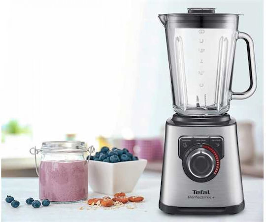 Tefal Perfectmix+ Μπλέντερ με Γυάλινη Κανάτα 2 lt 1200W Inox