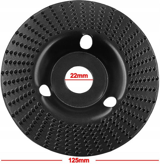 Disc De Șlefuire Plat Pentru Lemn 125mm