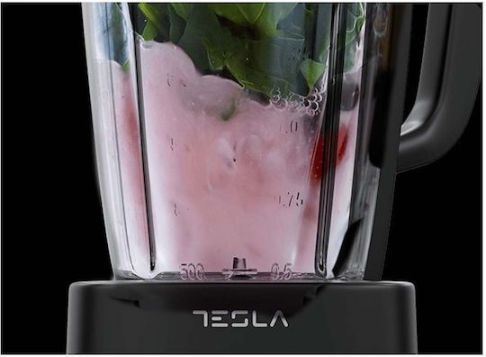 Tesla Блендер с Стъклена Кана 1,75 л 1400W Inox BL601BX