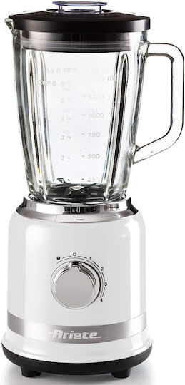 Ariete Moderna Blender Cu Cană Din Sticlă 1,5 L Putere 1000W Roșie