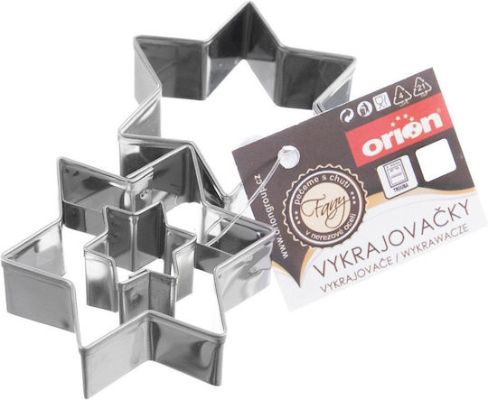 Steel Star Keksausstecher 6.3 Cm 2 Stück