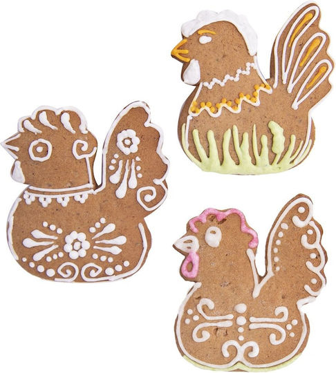 Steel Cookie Cutter Chicken 6.5 Cm