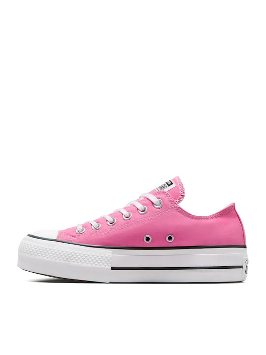 Chuck Taylor All Star Lift Γυναικεία Flatforms Sneakers Ροζ