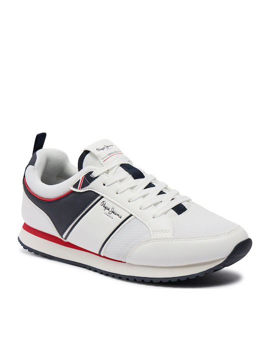 Pepe Jeans Dublin Brand Sneakers White PMS40009-800