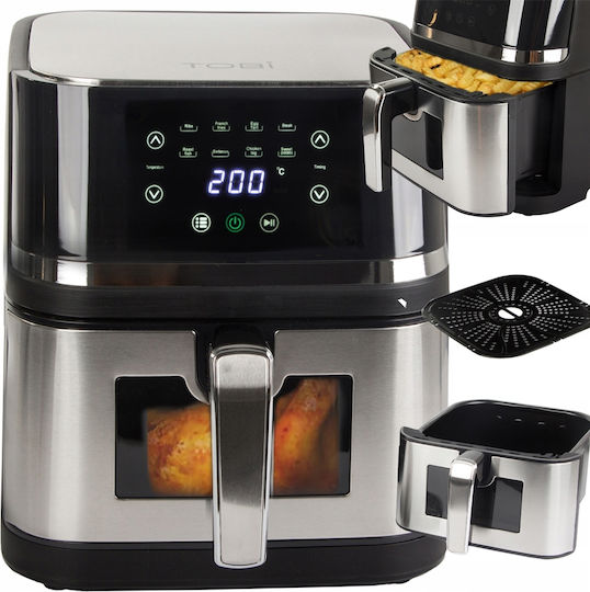 Verk Group Air Fryer 10lt Silver