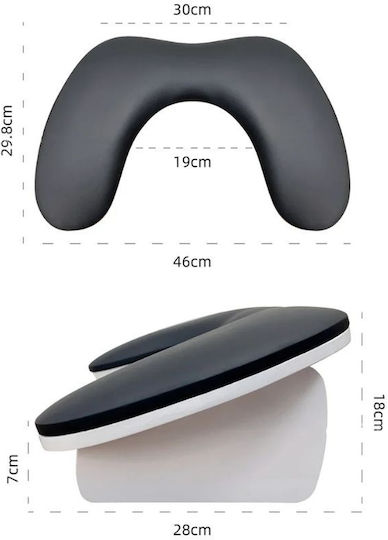 Manicure Pedicure Stool Pillow Leather Hand Rest