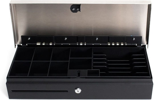 ICS EC 4617S Cash Drawer with 8 Coin Slots and 6 Slots for Bills 46x17x10cm