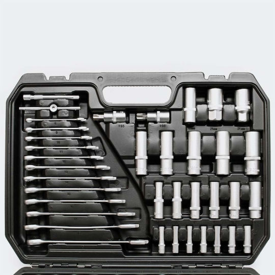 Wiltoc Wilton Ratschen- und Steckschlüssel-Set 1/2" & 1/4" & 3/8" 215 Stück