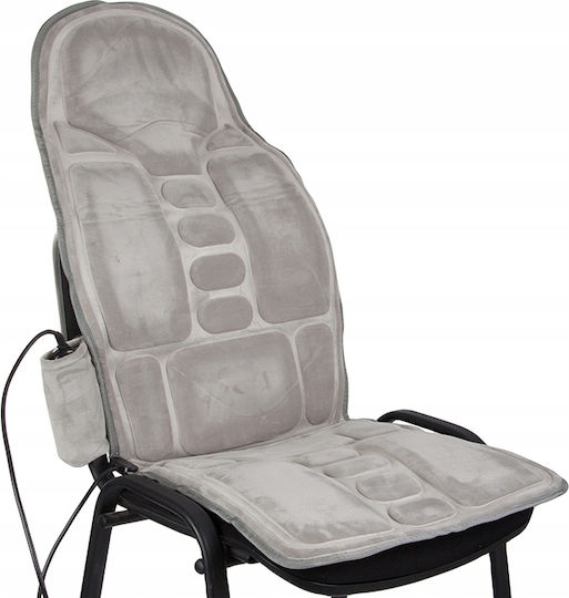 Verk Group Pillow Massage for the Neck, the Waist, the Back & the Body with Vibration and Heating Function Gray