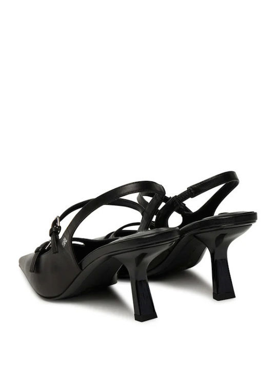 Black Heels with Strap