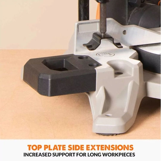 Evolution Miter Saw Battery Combination with Cutting Disc Diameter 210mm & Cutting Speed 3850rpm (without Battery and Charger)