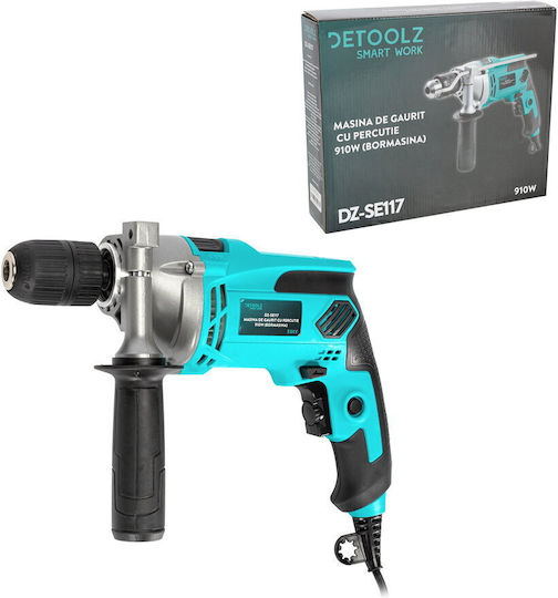Detoolz Κρουστικό Δράπανο 910W