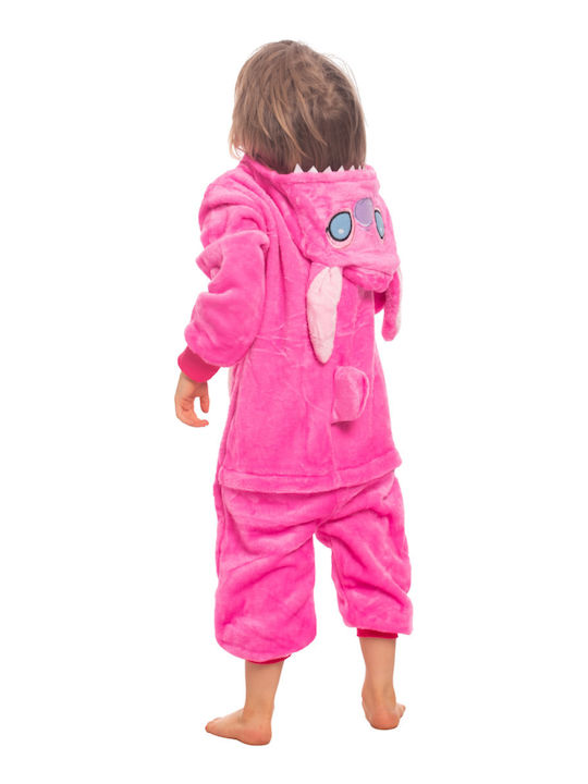 Παιδική Πιτζάμα Ολόσωμη Pink