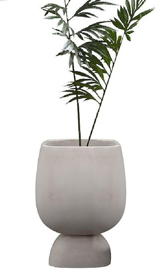 Espiel Plant Pot Fiberglass White