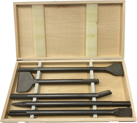 Wiltoc Set Spitzmeißel & Meißelmeißel & Eine Handvoll 5Stück mit Aufnahme SDS Max