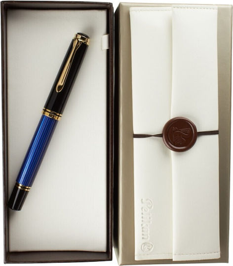 Pelikan Souveran M800 Писалка Extra Fine с Черно Мастило