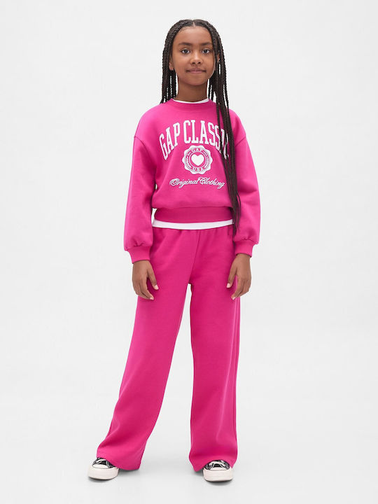 Παιδικό Παντελόνι Φόρμας Bright Fuchsia Baggy