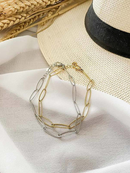 Гривна Anklet Неръждаема Стомана Awear Tiana Silver