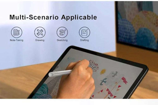 Baseus Smooth Writing 2 Digital Touch Stylus with Palm Rejection for Apple iPad in White color P80015802213-03