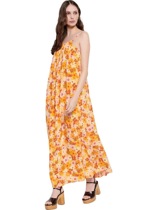 Rochii De Vară Pentru Femei Maxi Rochie Portocalie