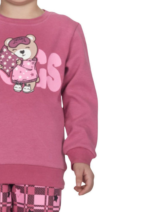 Dreams by Joyce Kinder Schlafanzug Winterlich Pink