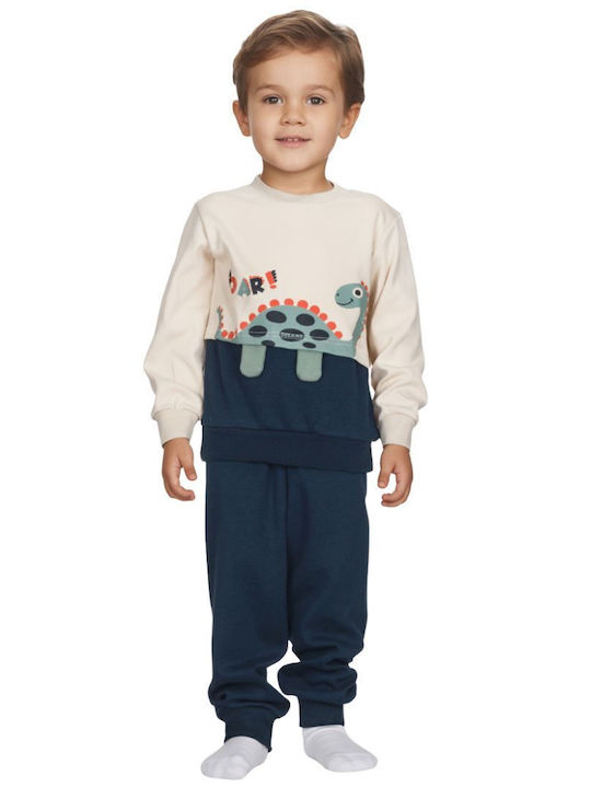 Dreams by Joyce Pijama pentru copii Beige-dark Blue
