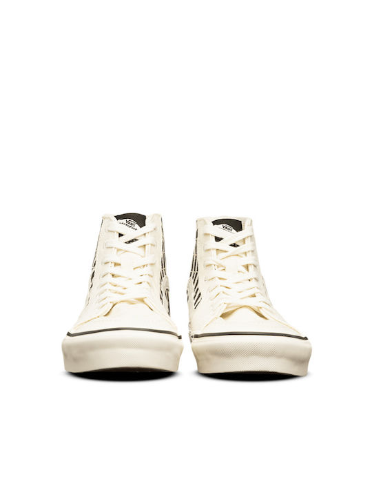 Sk8-Hi Tapered Tip Botine Zebra