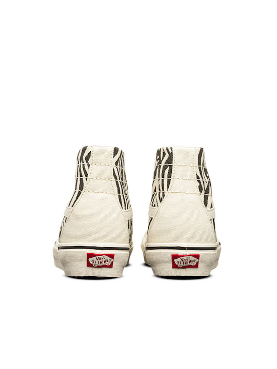Sk8-Hi Tapered Tip Botine Zebra
