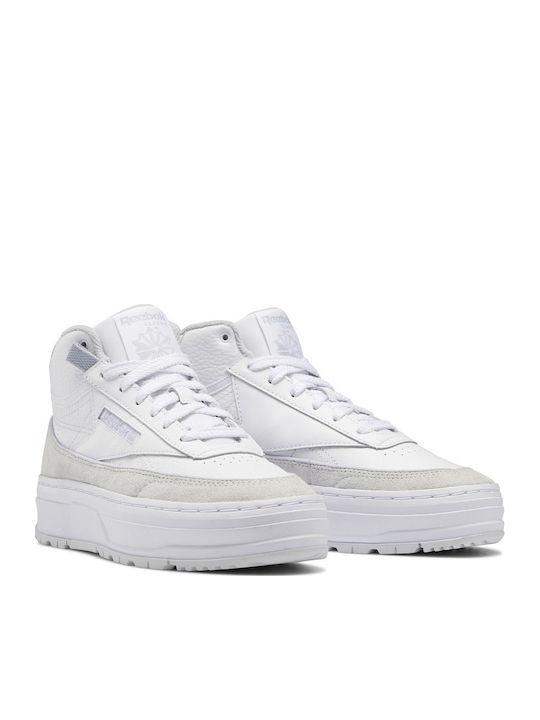 Reebok Club C Geo Flatforms Sneakers Cloud White / Cold Grey / Cold Grey 2