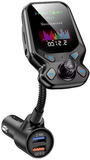FM Transmitter Αυτοκινήτου με Bluetooth / USB / AUX