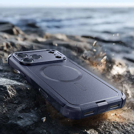 ESR Cyber Halolock Umschlag Rückseite Blau (iPhone 17 Pro Max)