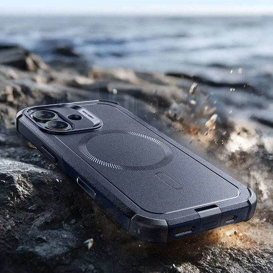 ESR Cyber Halolock Umschlag Rückseite Silikon Blau (iPhone 17)