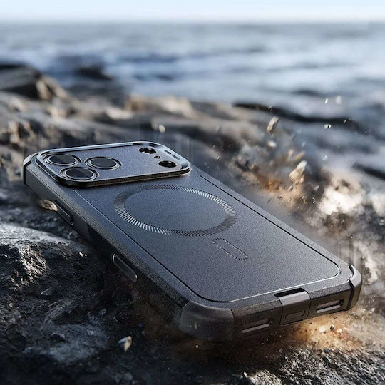 ESR Cyber Halolock Back Cover Silicone Black (iPhone 17 Pro Max)