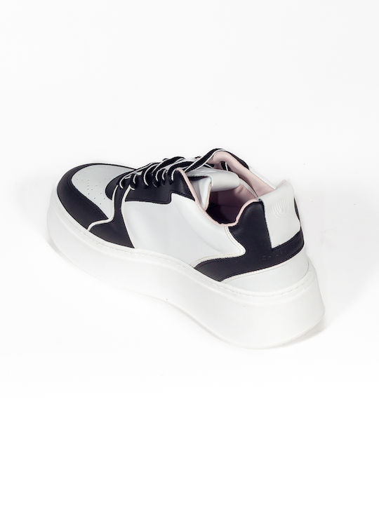 Γυναικεία Sneakers Μαύρα / Λευκά