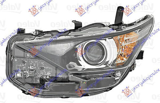 Valeo Front Lights Angel Eyes Led for Toyota Auris