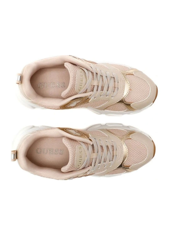 Ibitha Damen Sneakers Beige