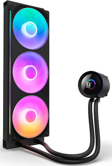 NZXT KRAKEN PLUS 360 NZXT v2 Water Cooling AIO CPU With 3 Fans 120mm And RGB Lighting