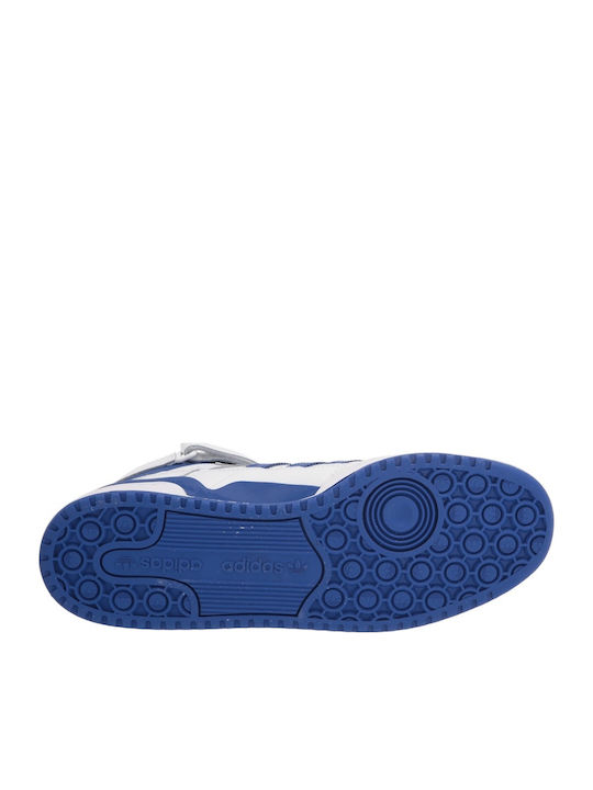 Forum Mid Маратонки Cloud White / Royal Blue
