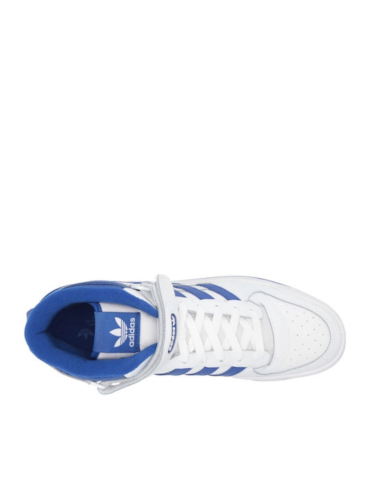 Forum Mid Маратонки Cloud White / Royal Blue