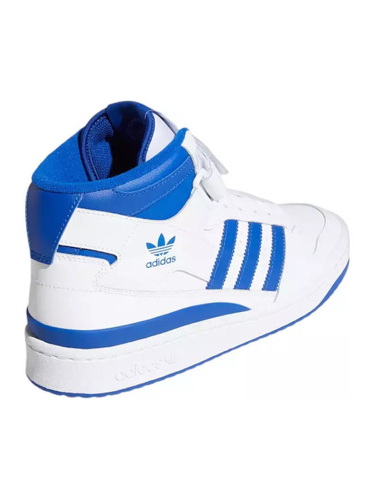 Forum Mid Маратонки Cloud White / Royal Blue