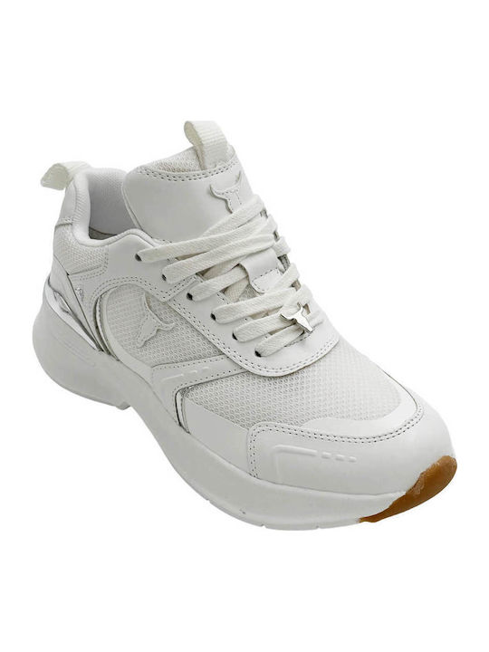 Windsor Smith Knockout Met Sneakers Gold-wh Gold