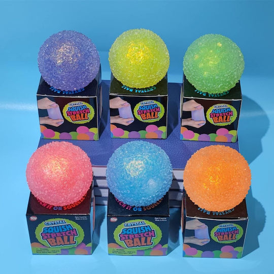 Squishy Silicone Ball Multicolour (Various Designs) 1pc
