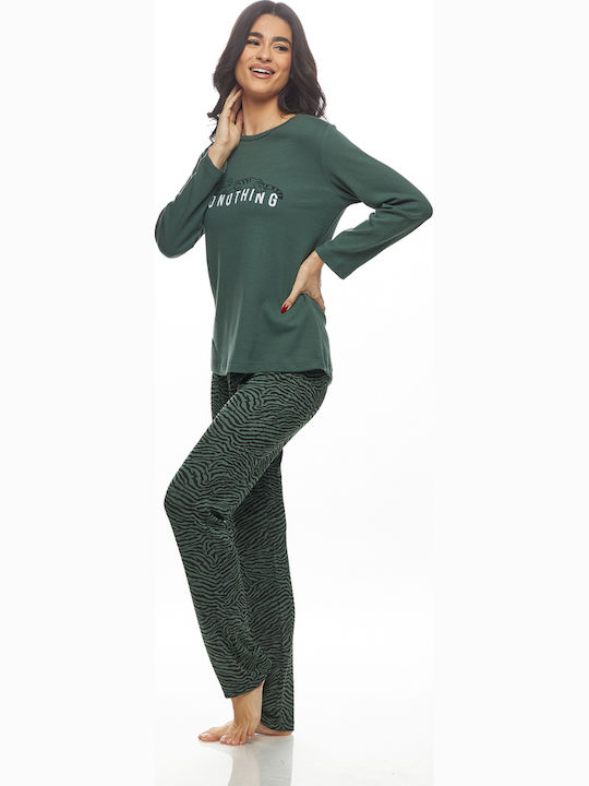 Galaxy Summer Women's Pyjama Set Green