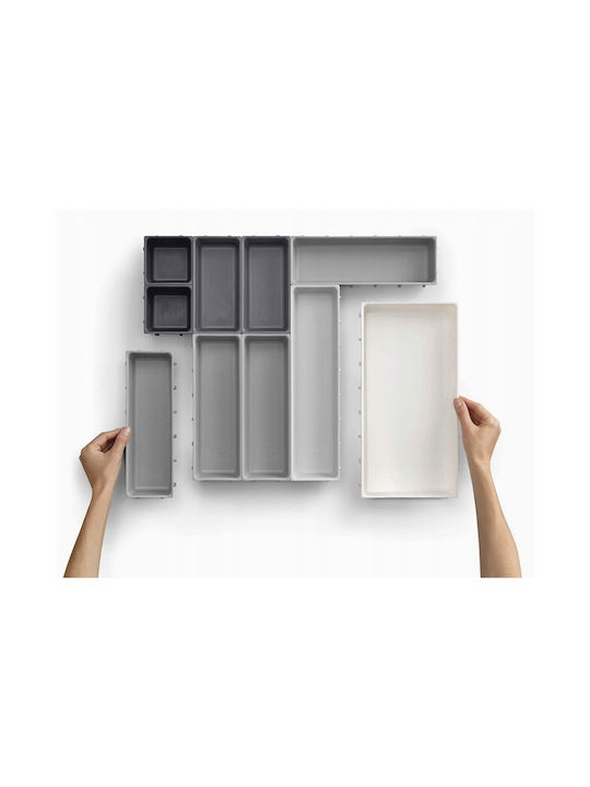 Verk Group Κουταλοθήκη Συρταριού Πλαστική 52x43.5εκ. Λευκή