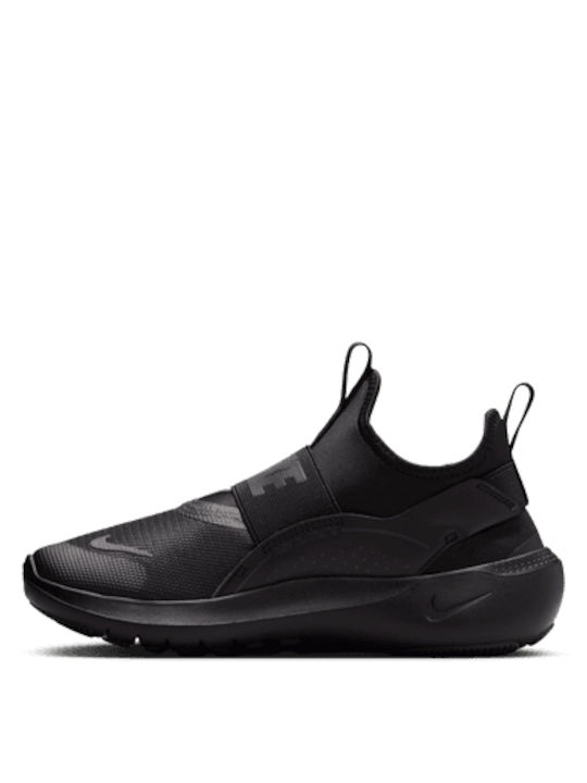 Flex Runner Kids Sports Shoes Running Slip-On Black