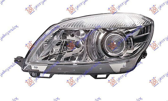 Hella Αριστερό Μπροστινό Φανάρι για Skoda Fabia 10-14