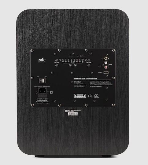 Polk Audio Αυτοενισχυόμενο Subwoofer με Ηχείο 12" 300W Μαύρο