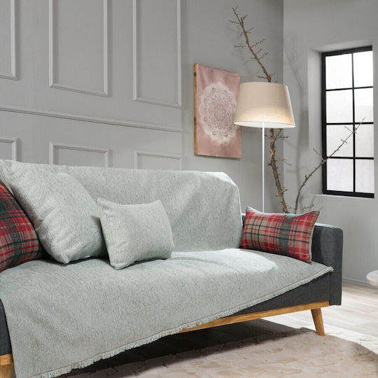 Teoran Madison Four-Seater Sofa Throw Chenille 180x350cm 13